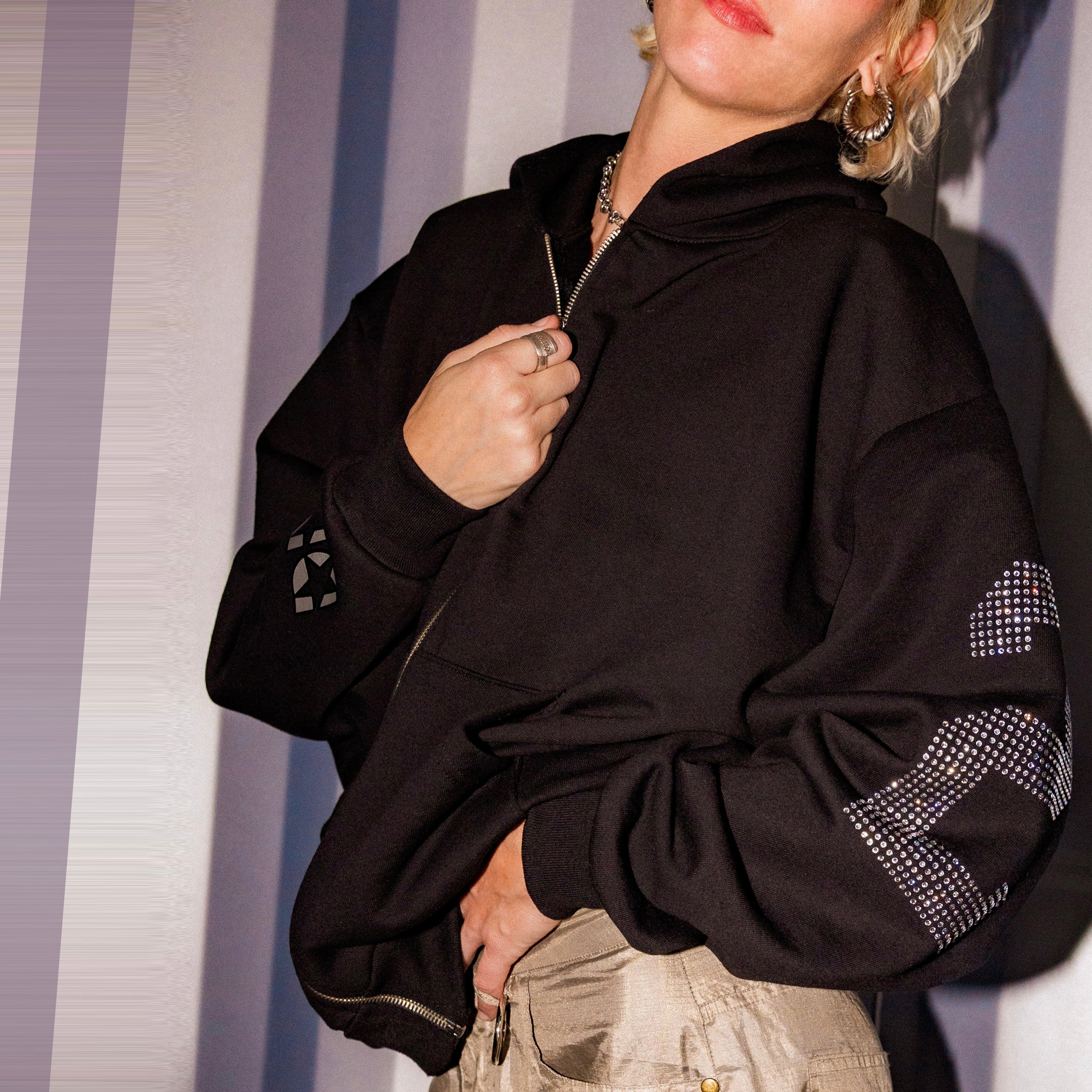DD Angel Dev Zip Up Hoodie – Daisy District