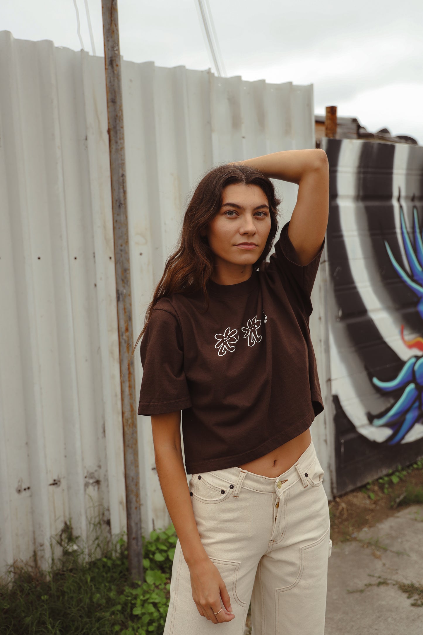 Daisy Feels Crop Tee