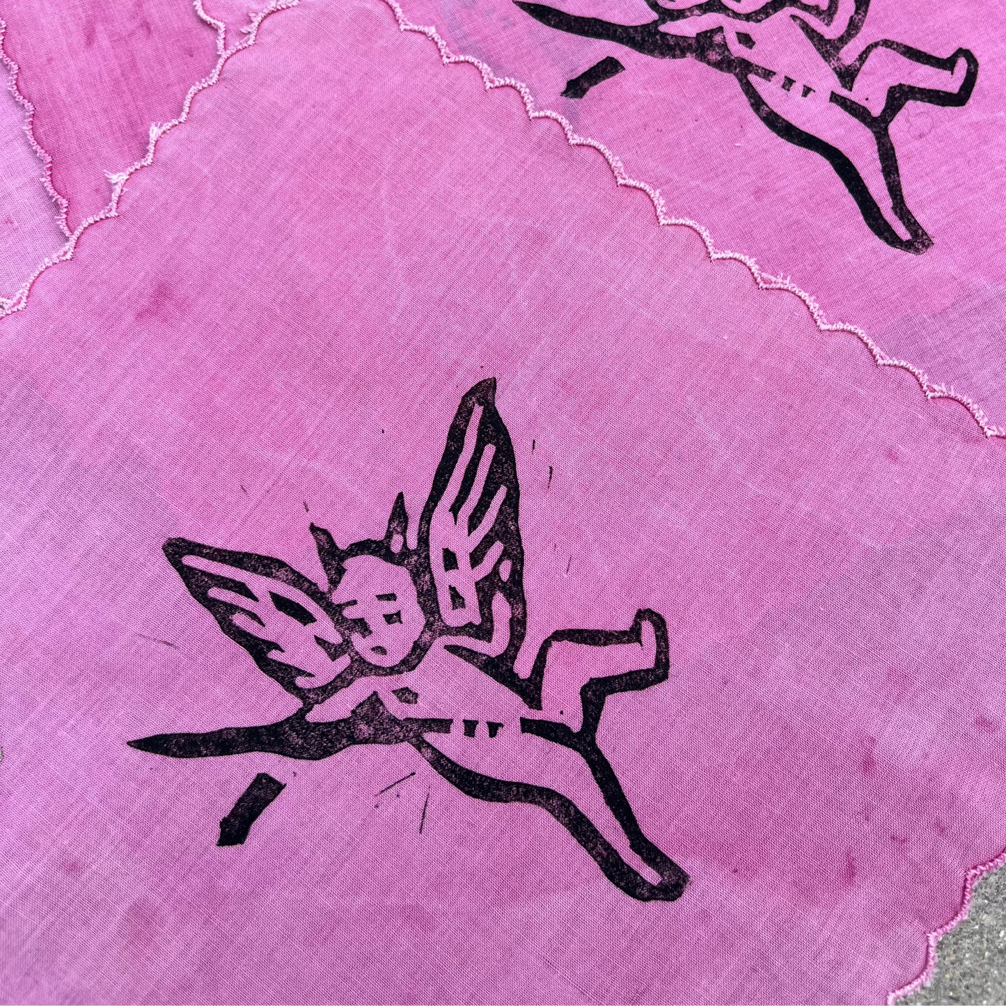 Vintage Cherub Napkin