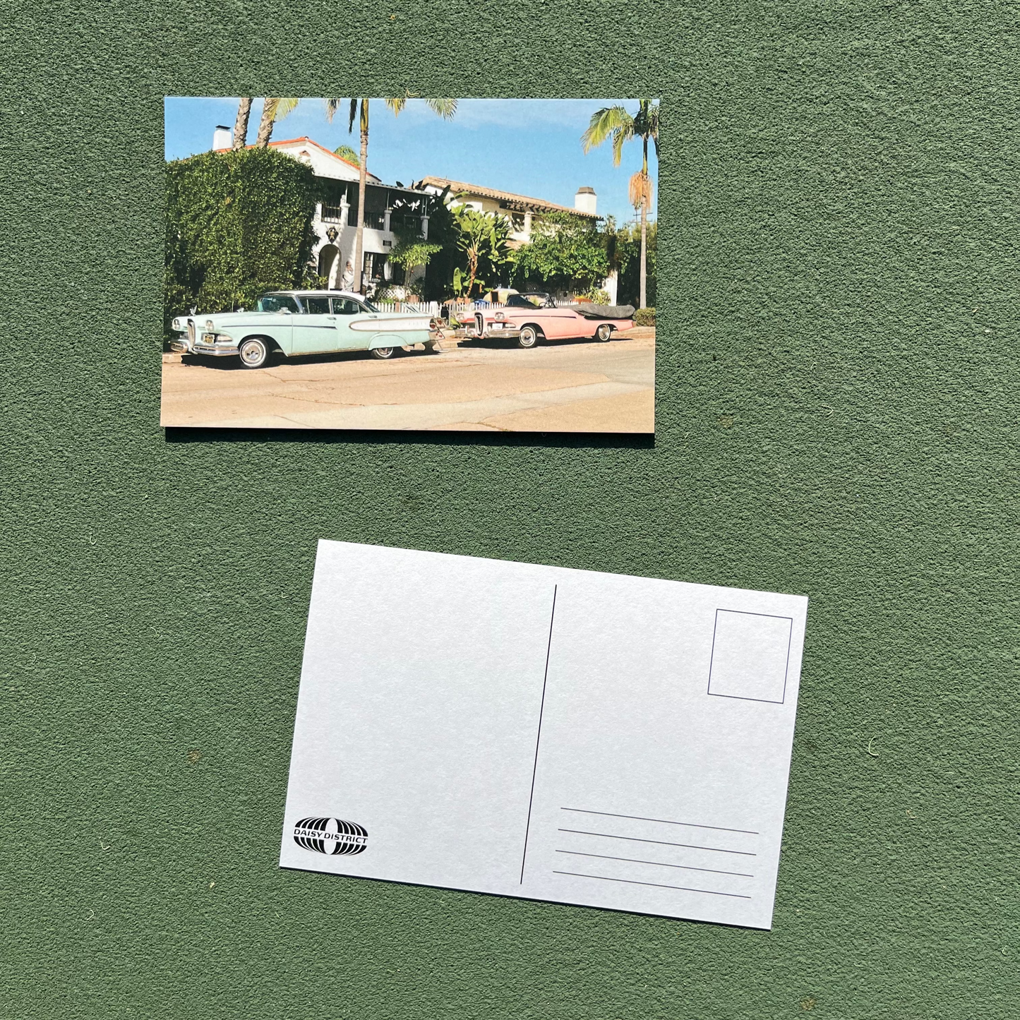 California Cars Postcard