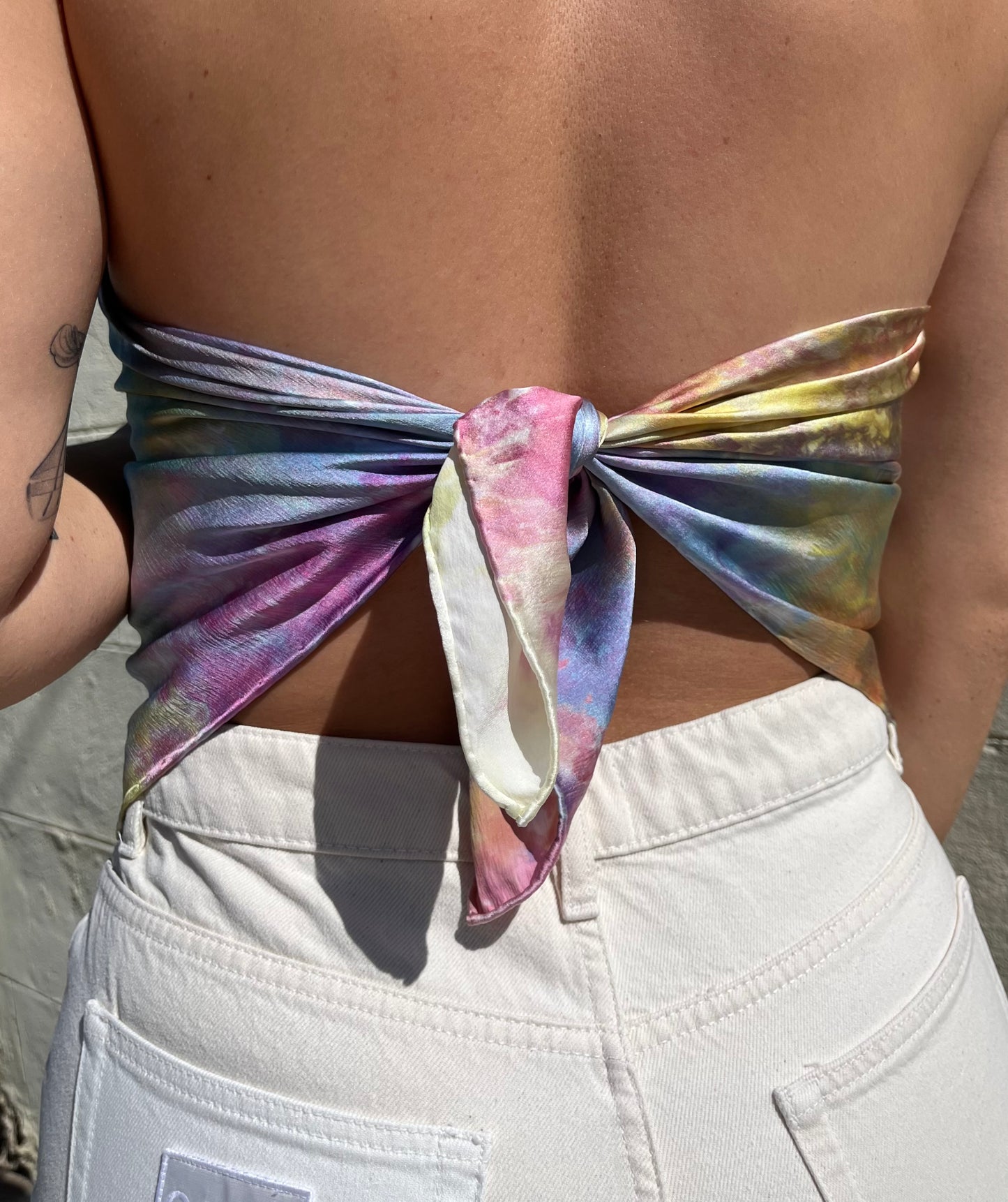 Silk Bandana Top
