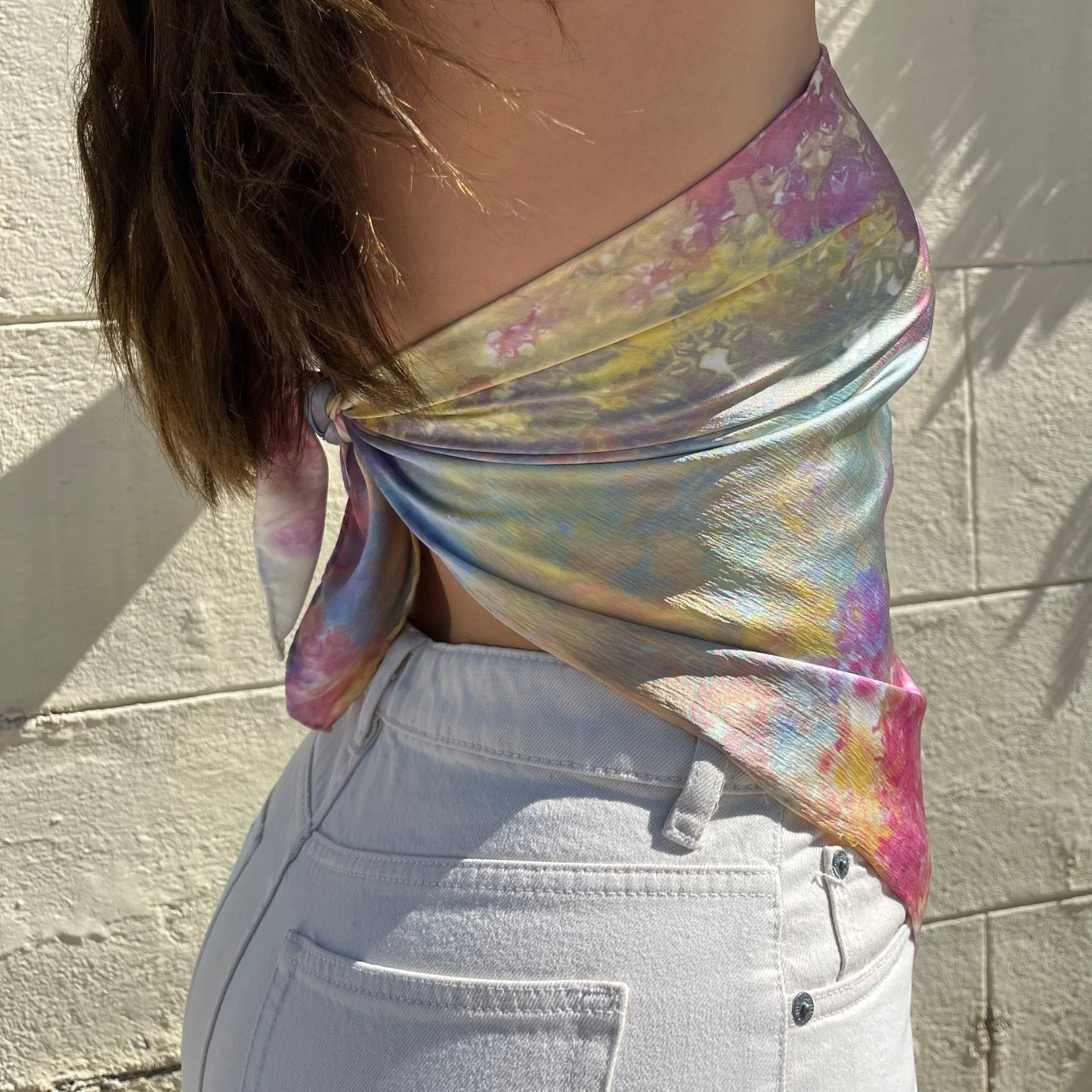 Silk Bandana Top