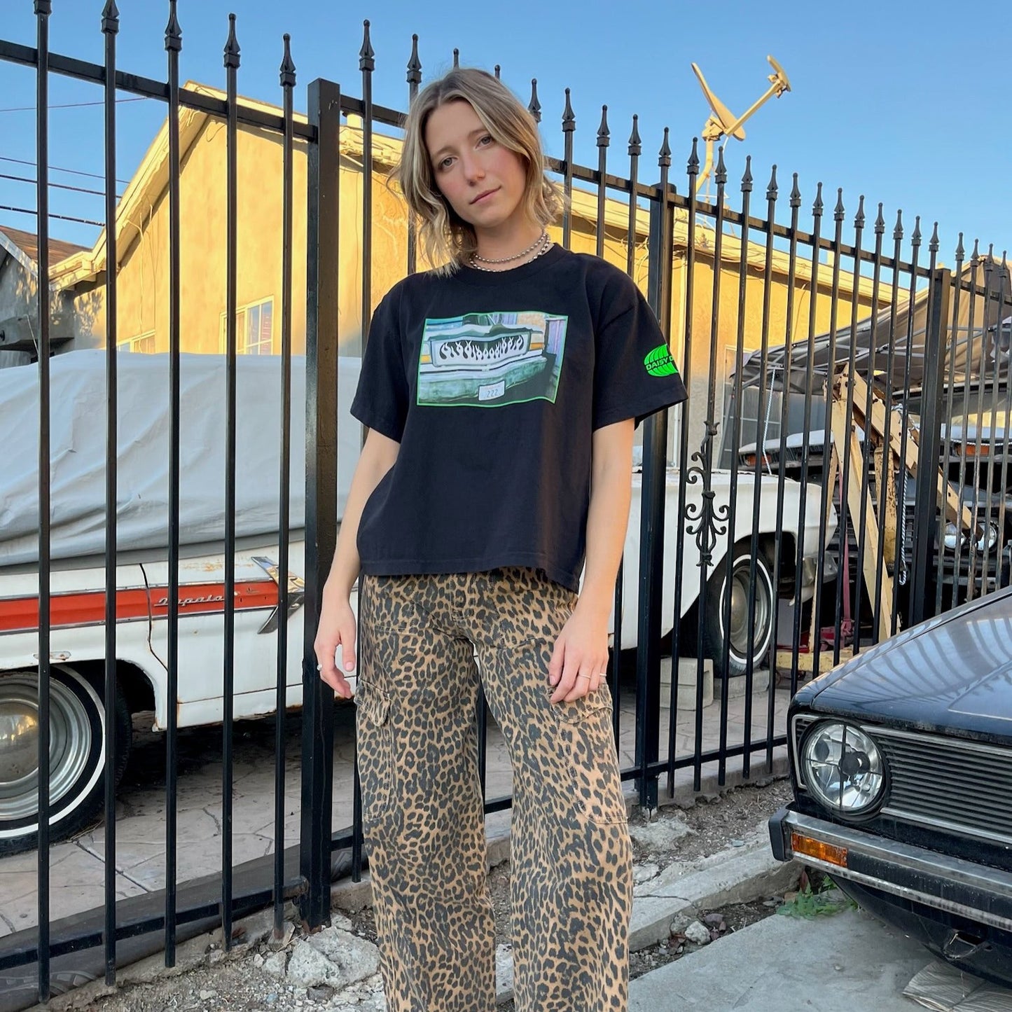 Angel Flames Wide Tee