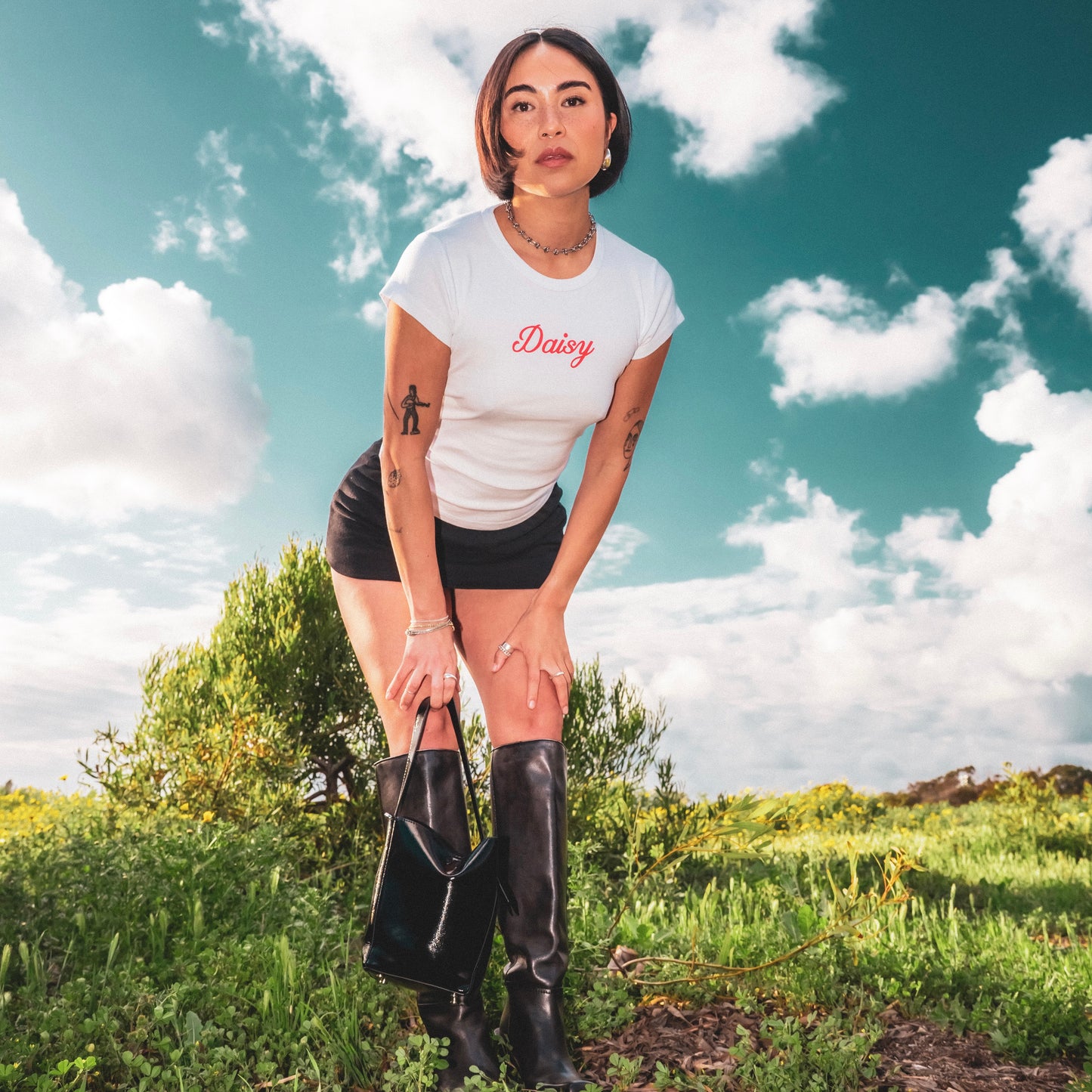 Daisy Baby Rib T-Shirt