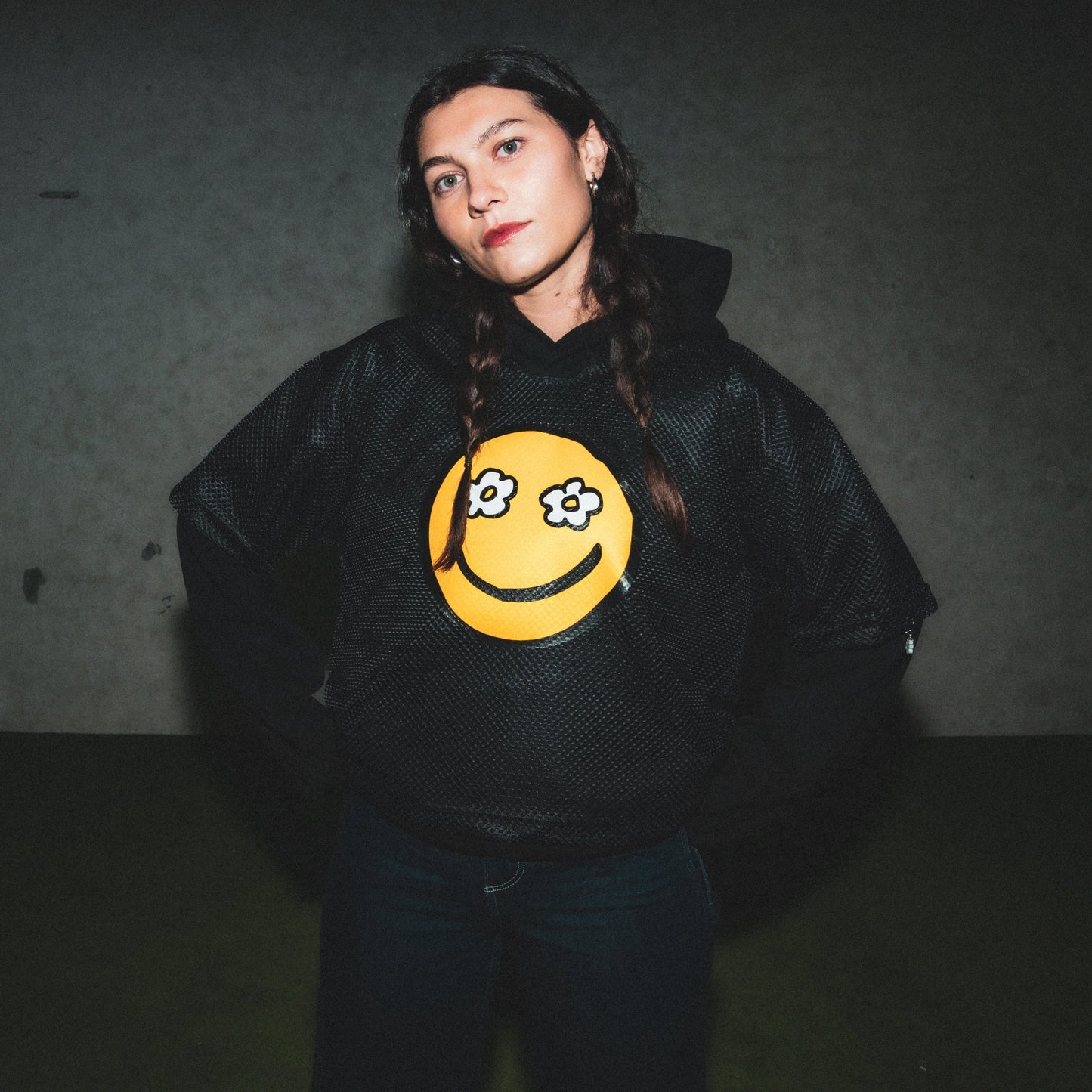 Daisy Smiley King Mesh Jersey