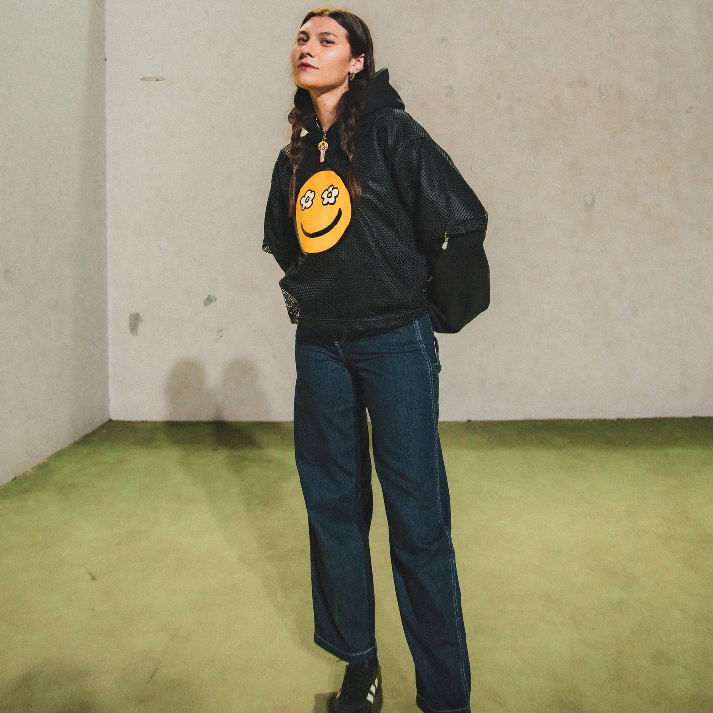 Daisy Smiley King Mesh Jersey