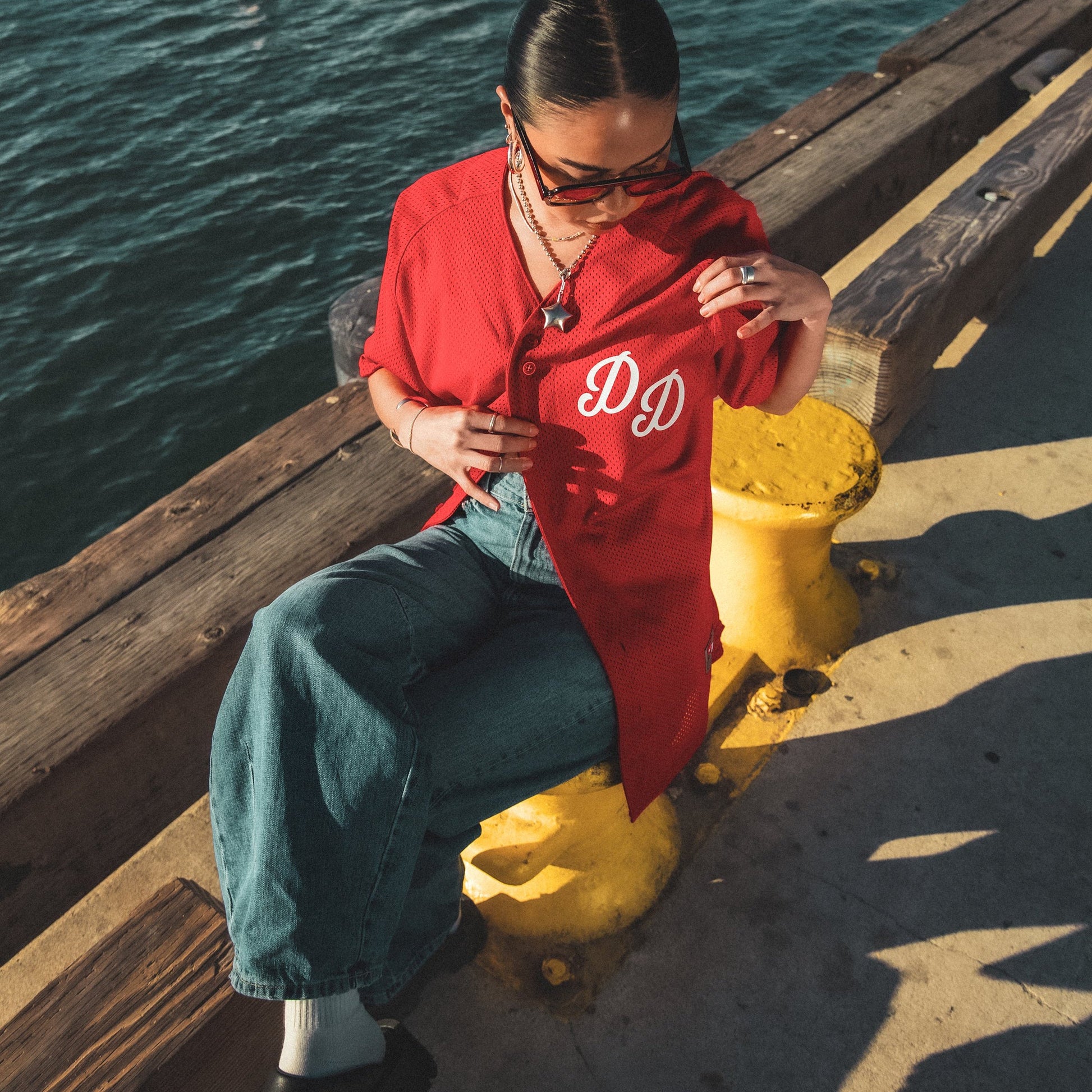 Vintage DD 90s Baseball Jersey Daisy District Vintage DD 90s Baseball Jersey Daisy District