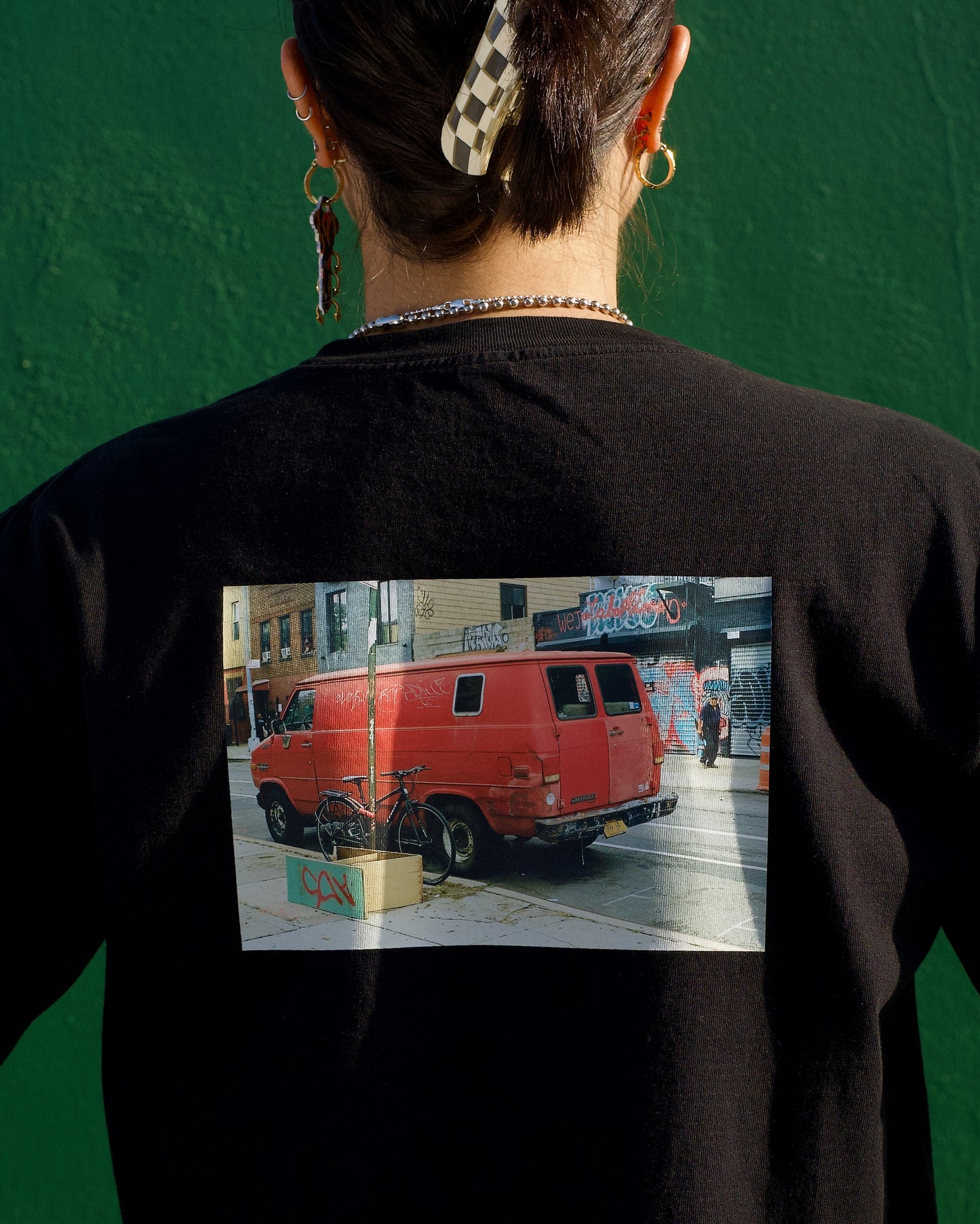 NY CHERRY VAN TRASH TEE