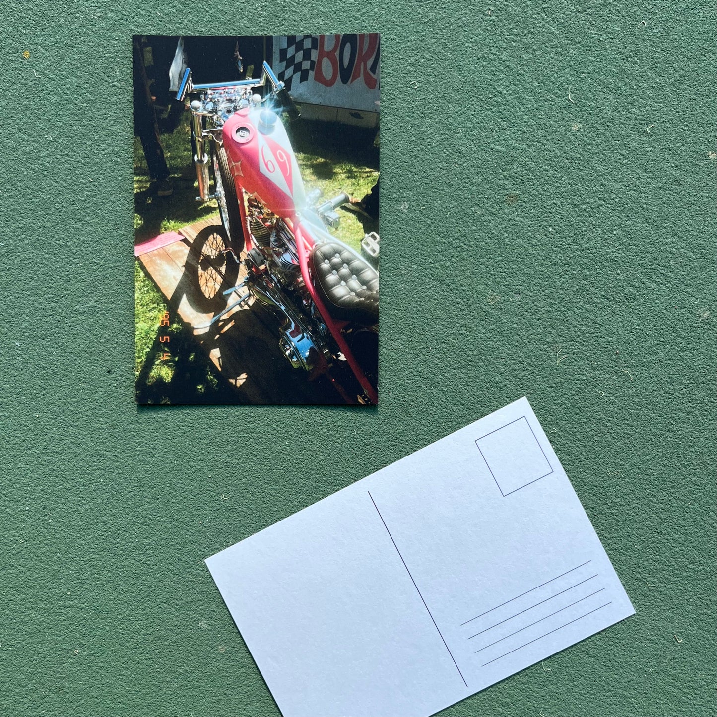 69 Bike Postcard