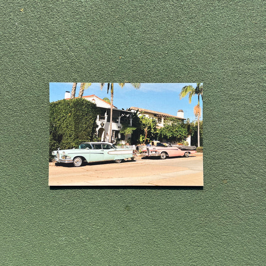 California Cars Postcard