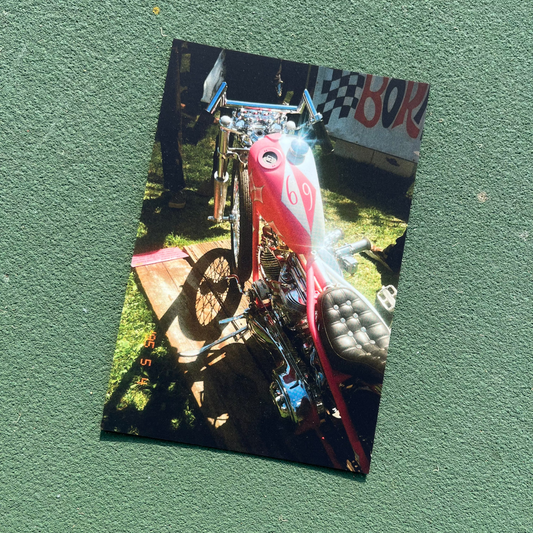 69 Bike Postcard