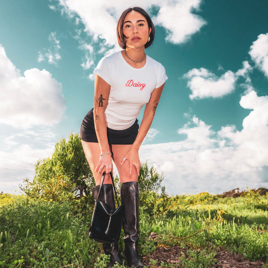 Daisy Baby Rib T-Shirt