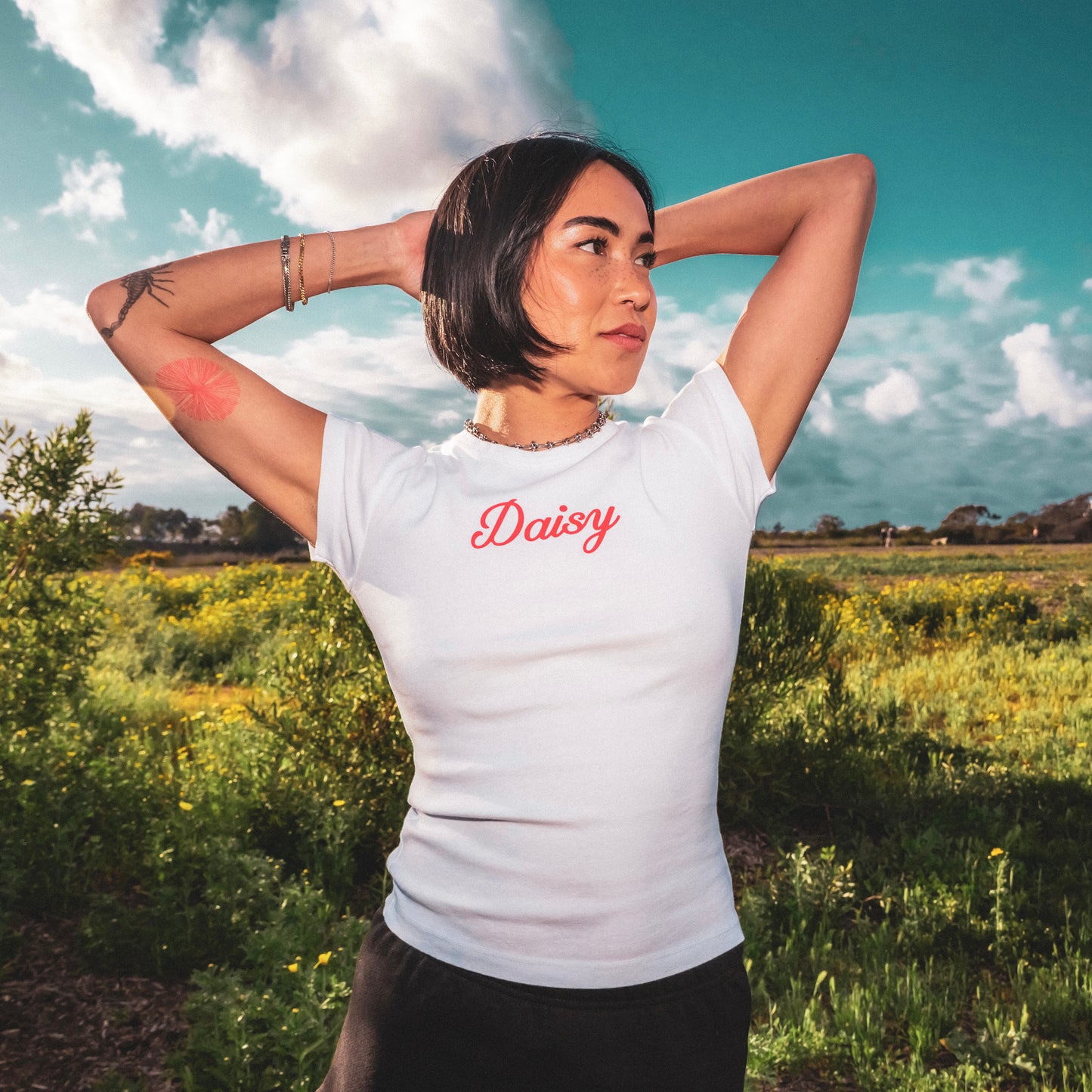 Daisy Baby Rib T-Shirt