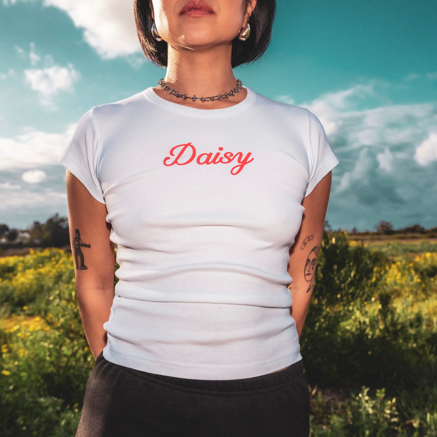 Daisy Baby Rib T-Shirt